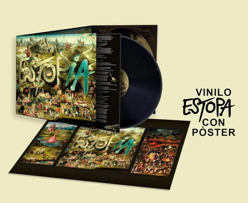 Portada del disco Estopía de Estopa