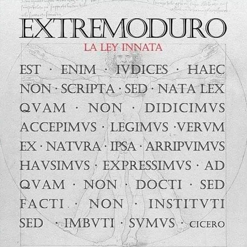 Portada del disco La ley innata de Extremoduro