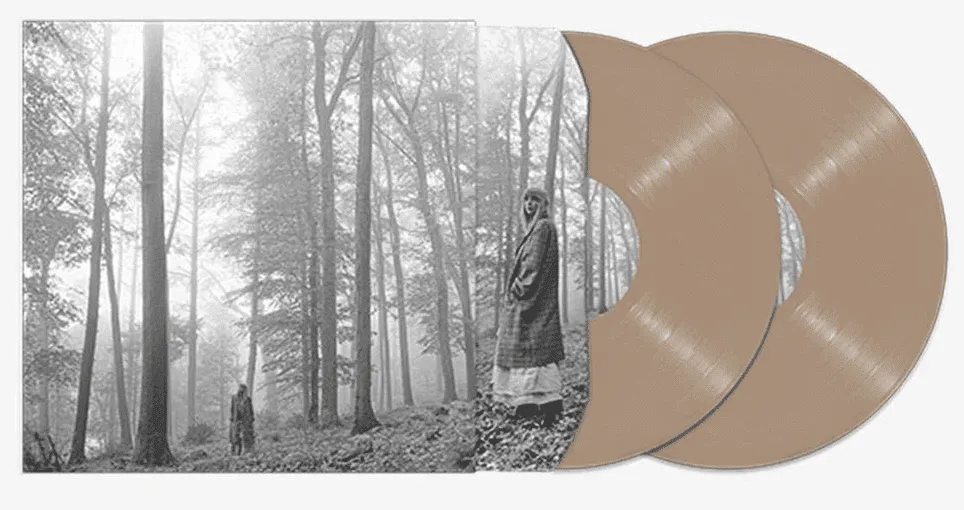 Portada del disco Folklore de Taylor Swift