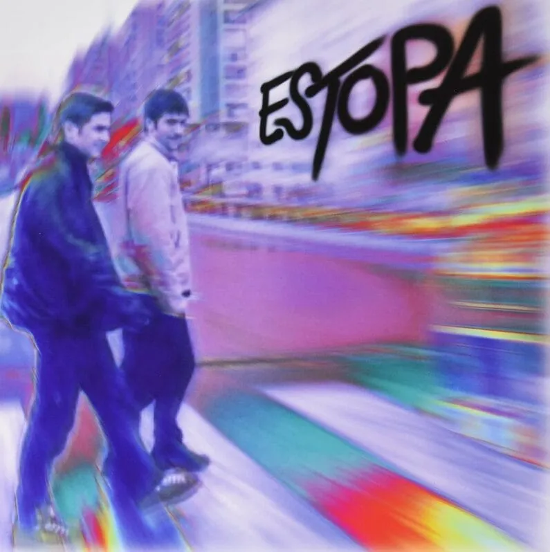 Portada del vinilo de Estopa editado por Legacy Recordings