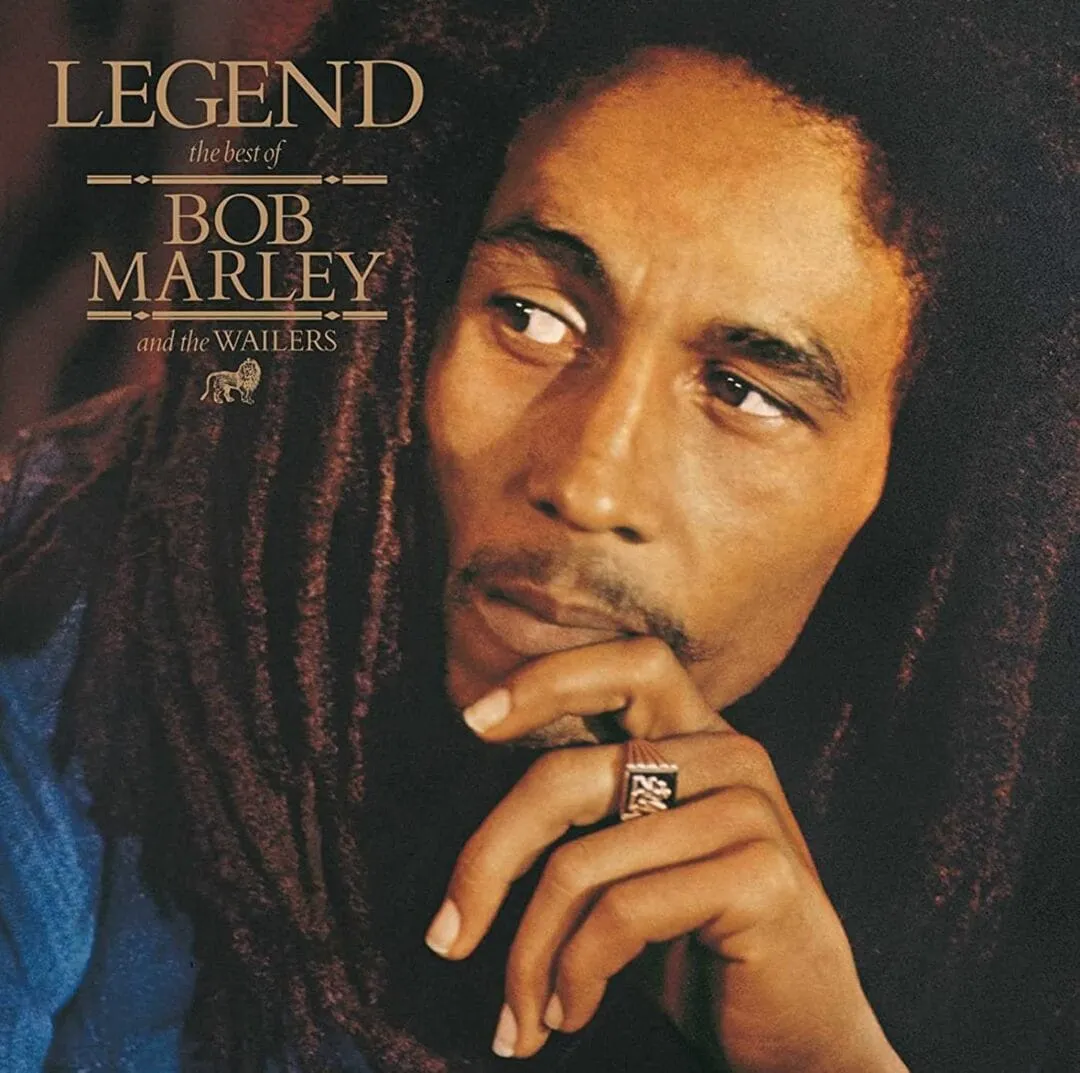 Portada del recopilatorio Legend de Bob Marley & The Wailers