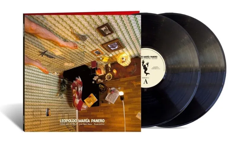Portada del disco Leopoldo María Panero de Carlos Ann, Bunbury, José María Ponce y Bruno Galindo