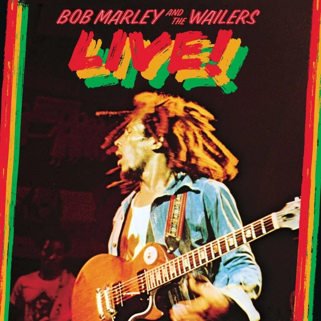 Portada del disco Live! de Bob Marley & The Wailers