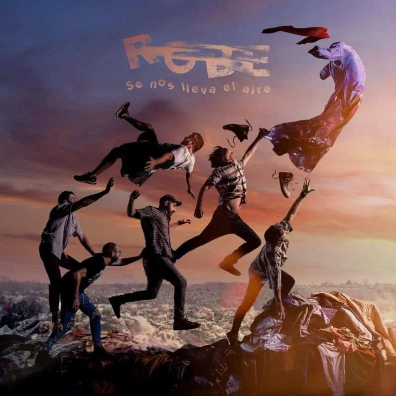 Portada del disco Se nos lleva el aire de Robe
