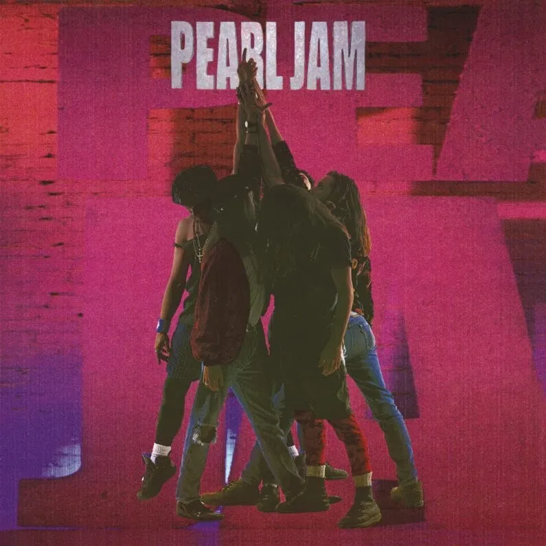 Portada del disco Ten de Pearl Jam