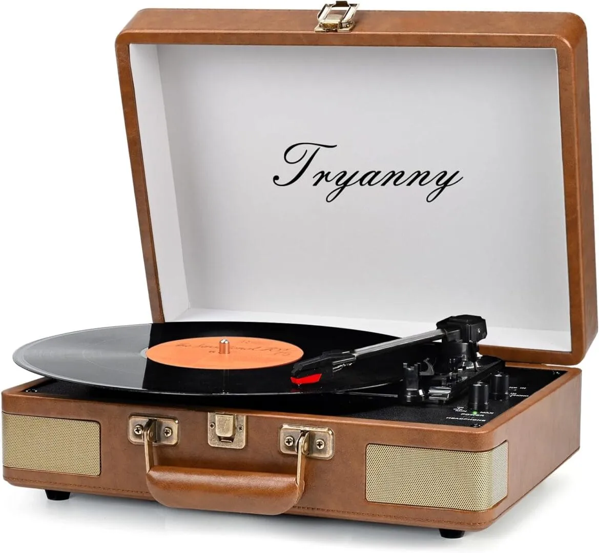 Empezar con el vinilo sin montar un equipo: qué ofrece el tocadiscos de maleta Trynnay y dónde se queda corto