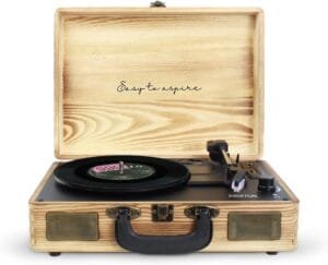 Tocadiscos PRIXTON VC400 Diseño Maleta color Madera